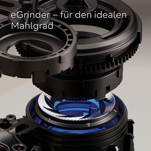 Kaffeevollautomat EQ900 plus TQ903DZ3, auto. Reinigen/Entkalken, Cold Brew, Barista-Mode ETM Testnote "sehr gut", Geräuschreduzierung, edelstahl